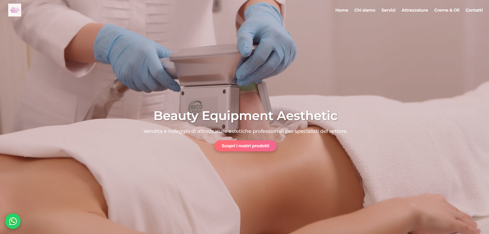 Sito attrezzature estetiche
